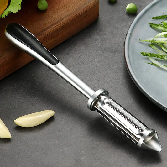 Slicezio⢠3 in 1 Stainless steel Multifunctional Veggie Peeler (Pack of 2)