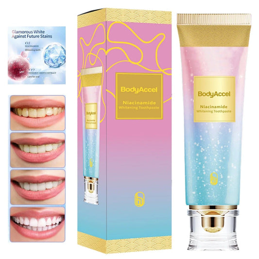 Crystaloxy™️Niacinamide Triple Whitening Toothpaste (Pack Of 2)